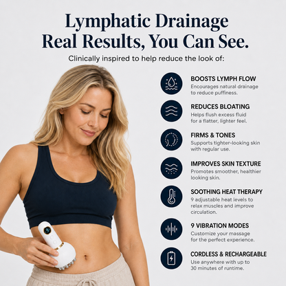 The Gentle Lymphatic Massager Built for Legs That Bruise Easy