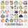 Assortment of fun kids tattoo's