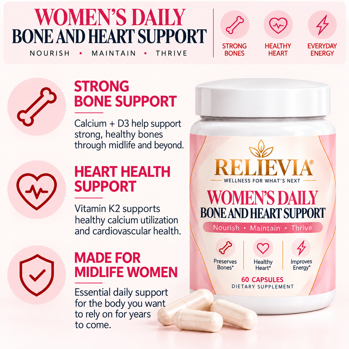 Tired of Women’s Supplements That Were Never Designed for What Your Body Needs After 50?