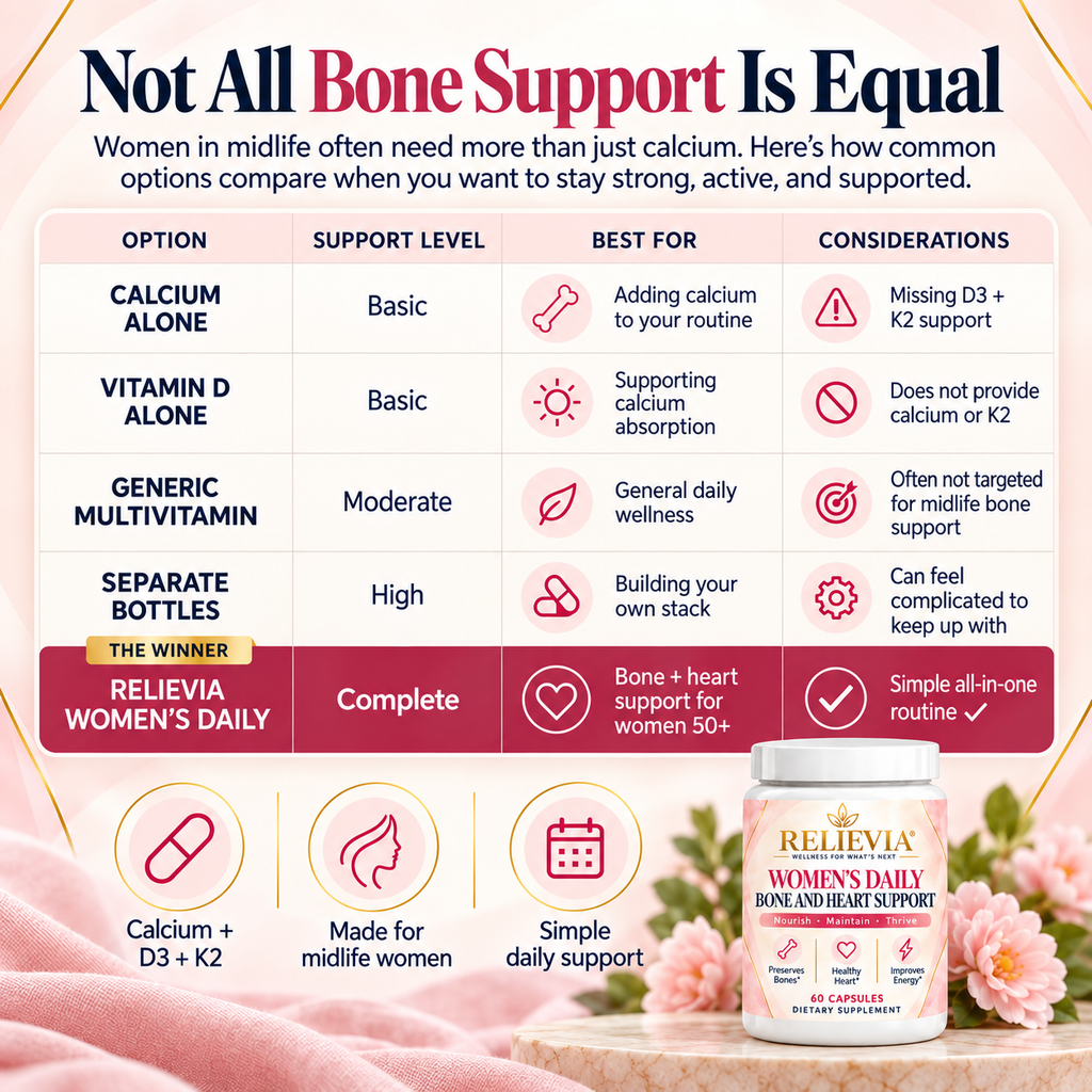 Tired of Women’s Supplements That Were Never Designed for What Your Body Needs After 50?