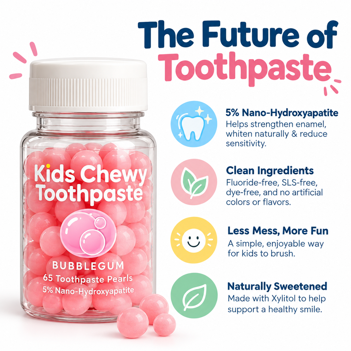 The toothpaste your kid actually asks for.